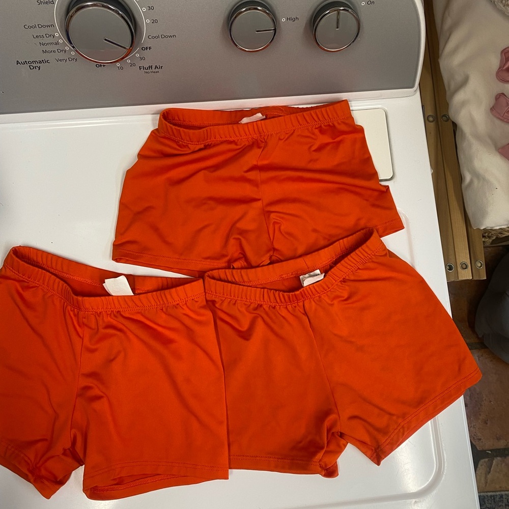 Varsity cheer spandex orange xs